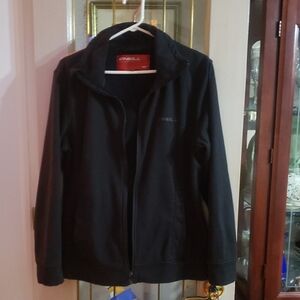 O'NEILL SOLID FLEECE FULL-ZIP BLACK SIZE XL